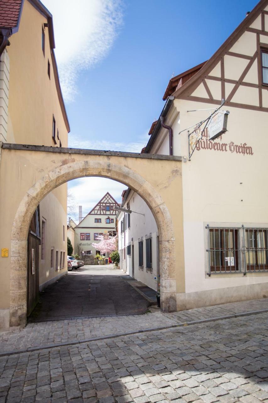 Hotel-Gasthof Goldener Greifen Rothenburg ob der Tauber Kültér fotó